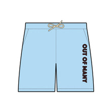 OOM Unisex Garment-Dyed Lightweight Fleece Sweat Shorts