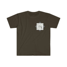 BYB 8 White Logo Unisex Tee (with background)