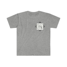 BYB 8 White Logo Unisex Tee (no background)
