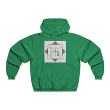 BYB 8 - White Logo Hoodie (with background)