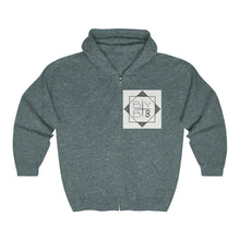 BYB 8 - White Logo Zip Hoodie (with background)