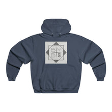BYB 8 - White Logo Hoodie (with background)