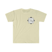 BYB 8 White Logo Unisex Tee (with background)