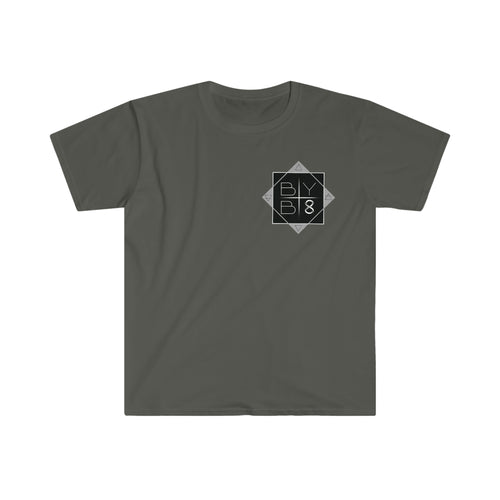 BYB 8 Black Logo Unisex Tee (no background)