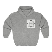 BYB 8 - White Logo Zip Hoodie (with background)