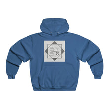 BYB 8 - White Logo Hoodie (with background)