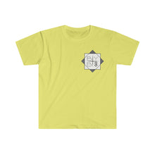 BYB 8 White Logo Unisex Tee (with background)