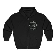 BYB 8 - Black Logo Zip Hoodie (with background)