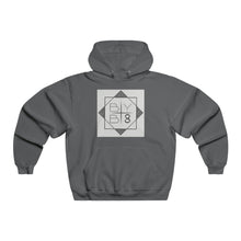 BYB 8 - White Logo Hoodie (with background)